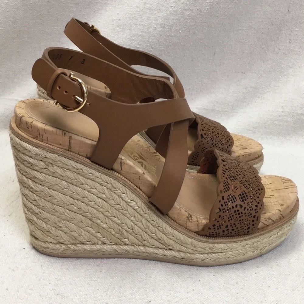 Salvatore Ferragamo Gioela Wedge Sandals